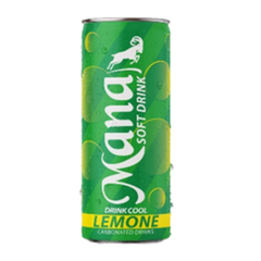 Mana Lemon – Refreshing Soft Drink (250 ml Can)