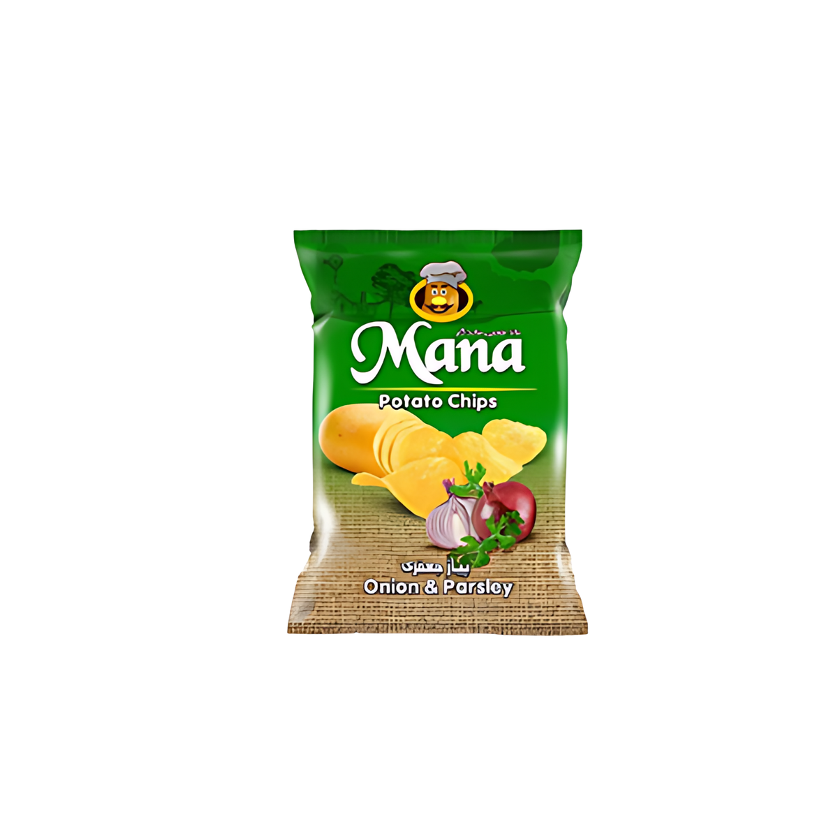 Mana Onion & Parsley Potato Chips | Fresh, Crispy & Flavorful Snack