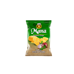 Mana Onion & Parsley Potato Chips | Fresh, Crispy & Flavorful Snack