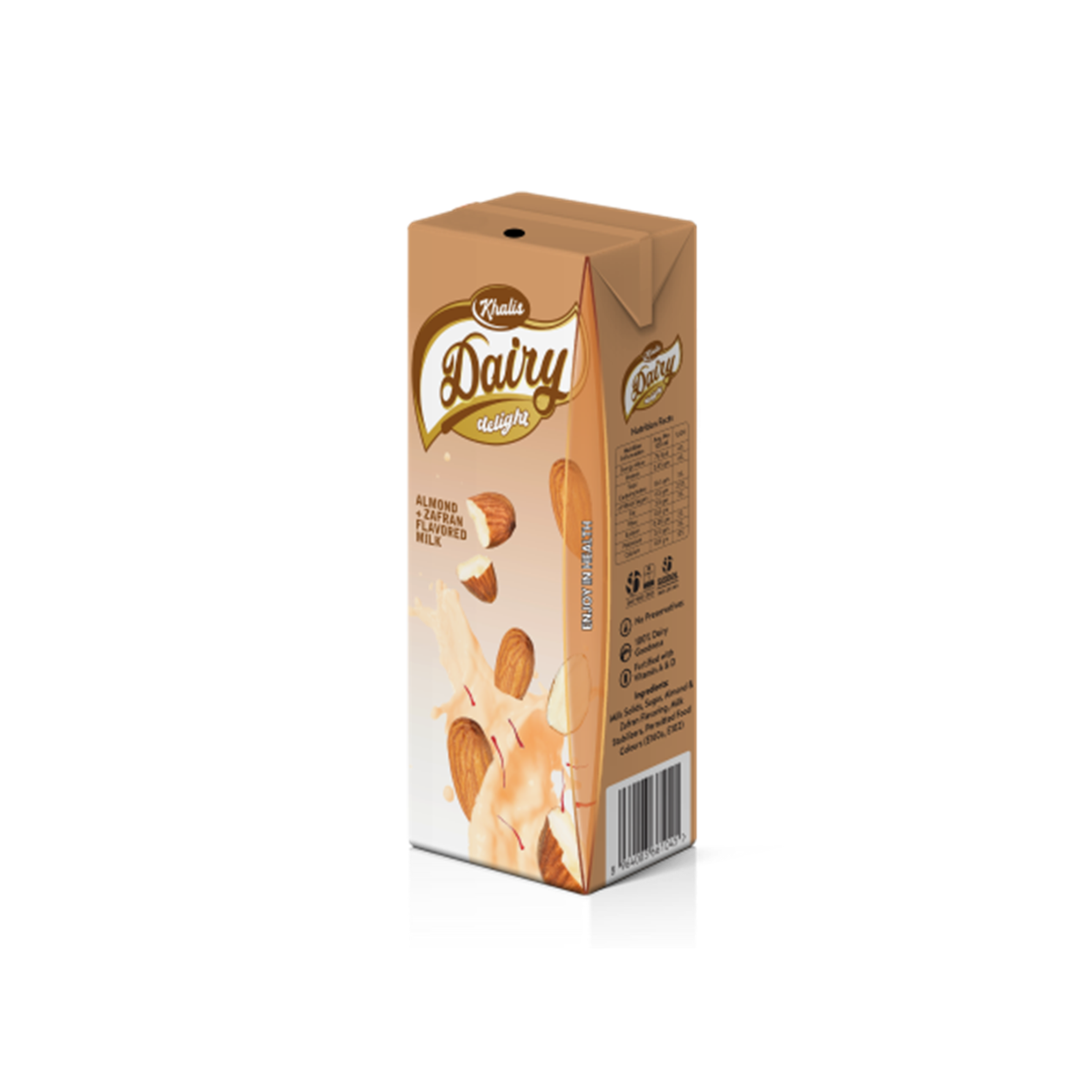 Almond Zafran Flavored Milk 200ml – Rich, Aromatic & Refreshing Drink