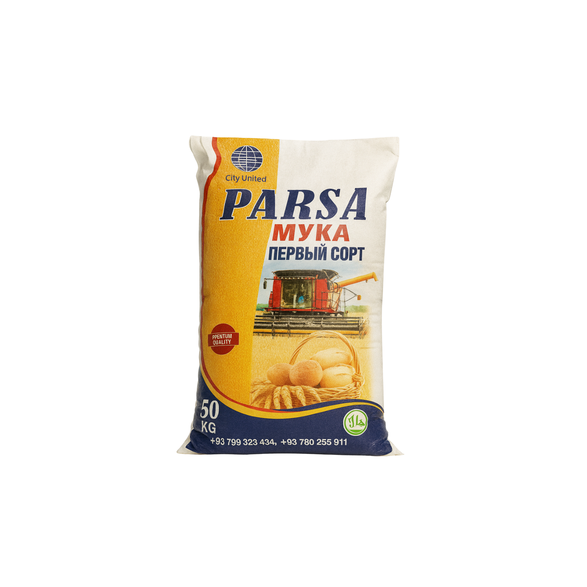 Parsa Premium Wheat Flour – 50kg Bag