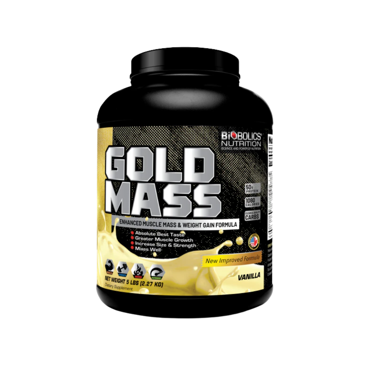 Bio Gold Mass Gainer 5lb – Premium Muscle & Weight Gainer