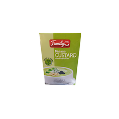Family Banana Custard Flavoured Powder 240g – Smooth & Creamy Dessert Mix