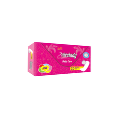 Nice Lady Daily Care Sanitary Pads (20 Pads)