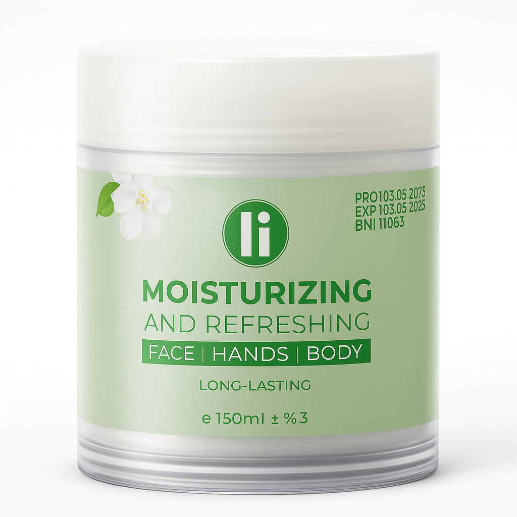 Li Moisturizing & Refreshing Cream – For Face, Hands & Body (150ml)