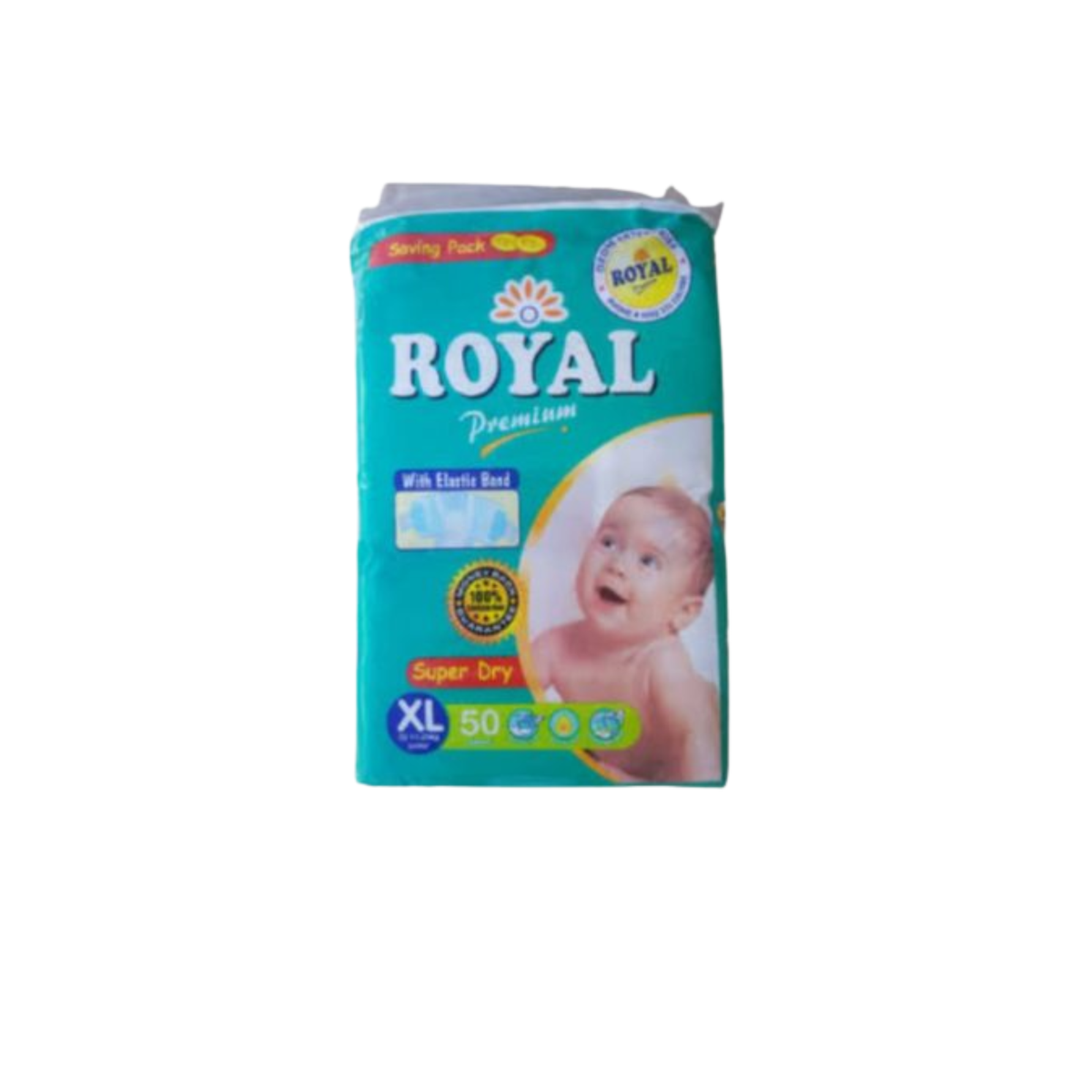 Mega Royal Premium Baby Diapers 4L-40