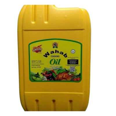Wahab Cooking Oil 16L – 100% Pure and Refined Edible Oil for Healthy Cooking